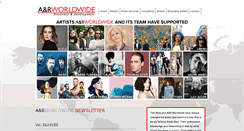 Desktop Screenshot of anrworldwide.com